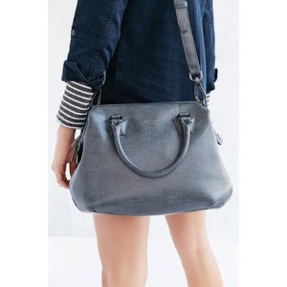 NWOT Matt & Nat Malone Doctor Handbag Satchel - Grey - Picture 2 of 12